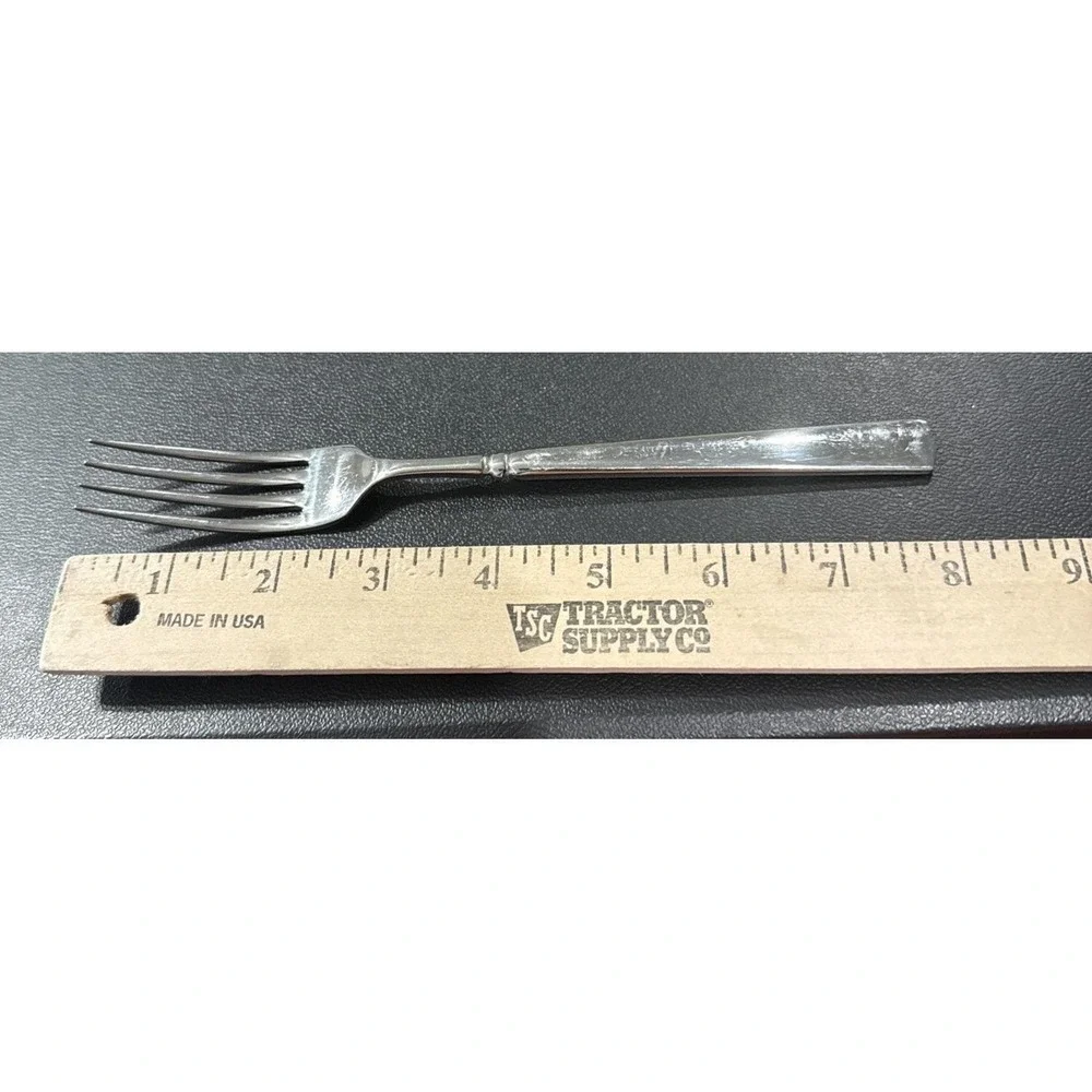 Oneida Easton Stainless Steel Dinner Fork Forks Set Of 4 USA